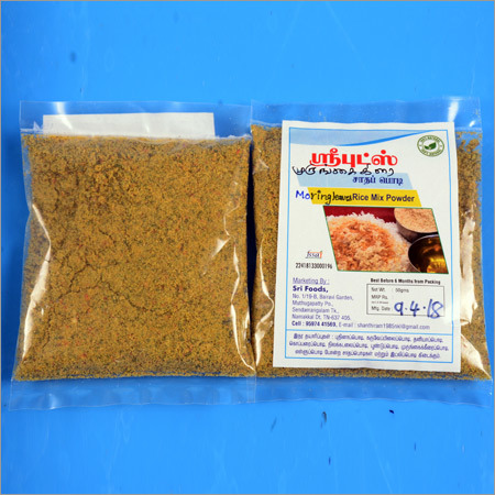 Organic Moringa Leaves Rice Mix Powder