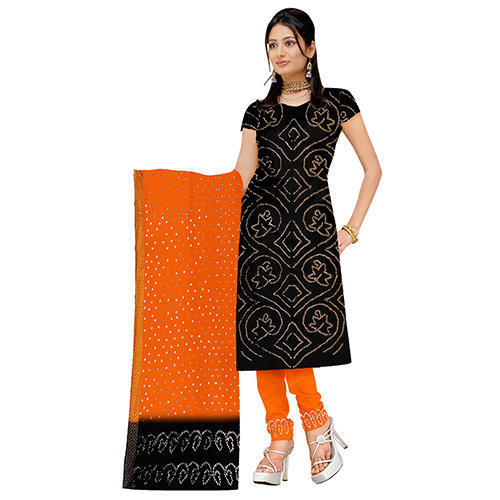 Black Bandhej Suit