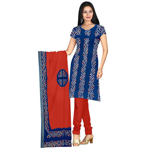 Blue Bandhej Suit