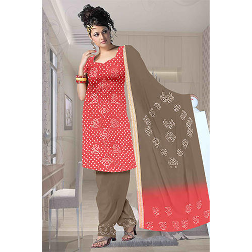 Fancy Bandhani Suit