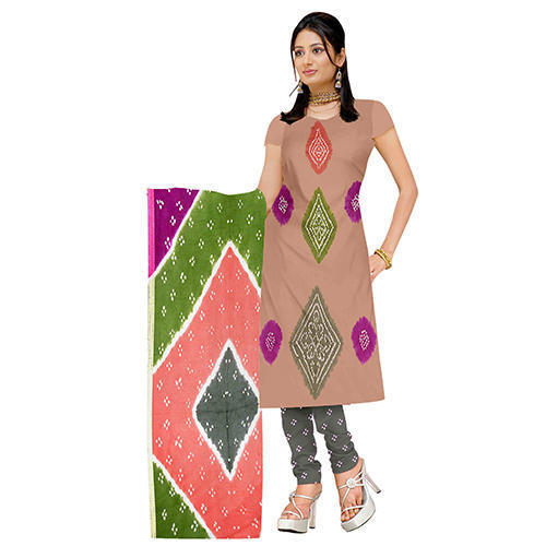 Multi Color Bandhani Suit