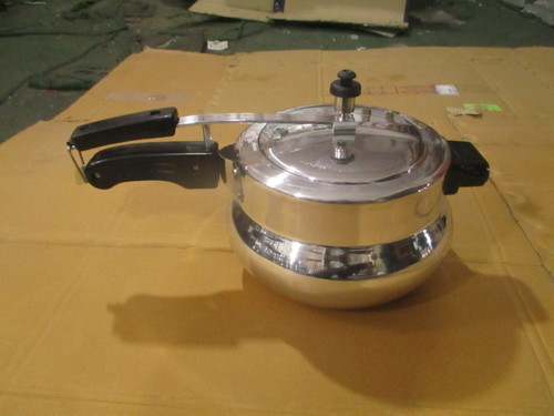 Handi Pressure Cooker - Aluminum, 5 Liter | Galvanized Finish, Bakelite Handle