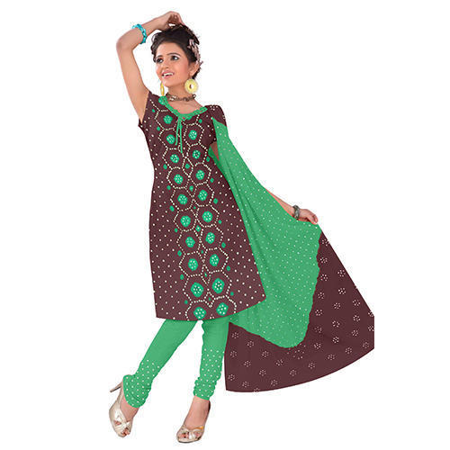 Bandhani Maroon Suit