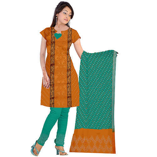 Bandhani Orange Suit