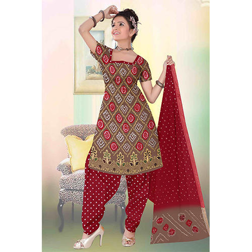 Bandhani Designer Print Suit