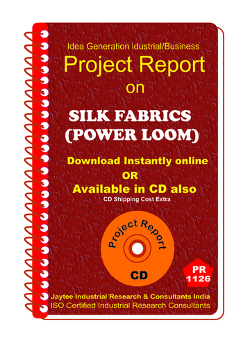 Silk Fabrics (Power Loom) manufacturing ebook