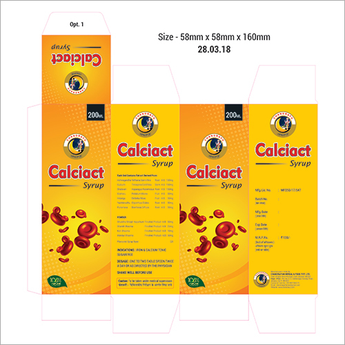 Ayurvedic Product Calcium Syrup