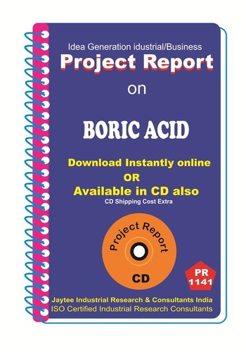 Boric Acid II manufacturing Project Report eBook