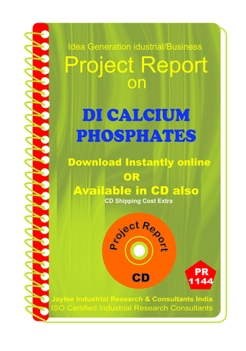DI Calcium Phosphates manufacturing Project Report ebook