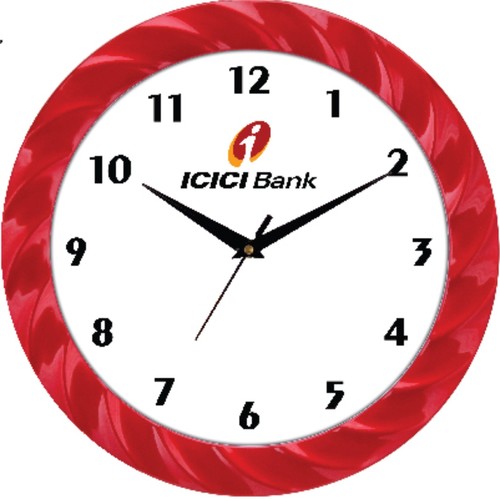 Icici Bank Wall Clock