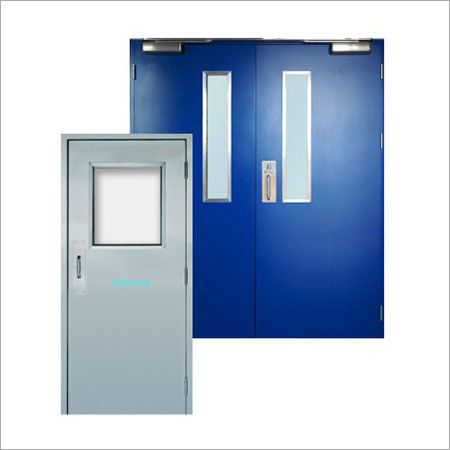 Metallic Fire Door