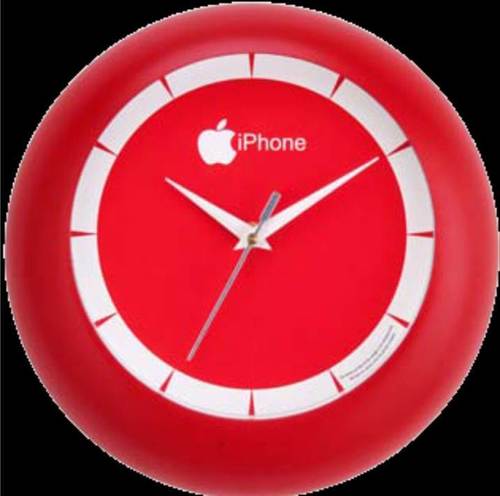 Iphone Wall Clock
