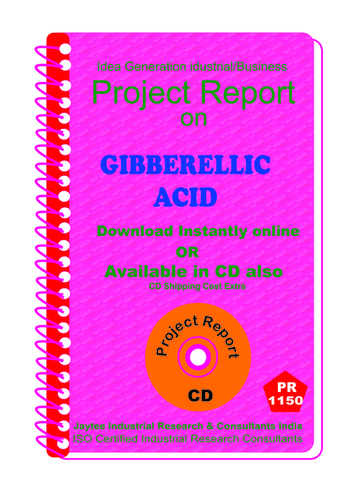 Gibberellic Acid manufacturing Project Report ebook