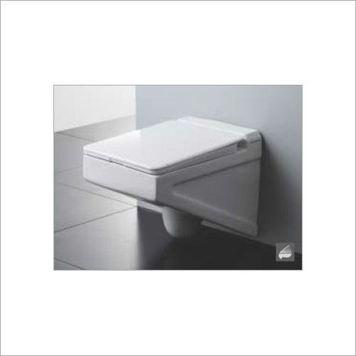 Wall Hung Closet - Ceramic, 50x35x30cm | Space Saving, Easy Cleaning, Modern Design, Durable Material, Dual Flush, Wall Mounted, 5-Year Warranty