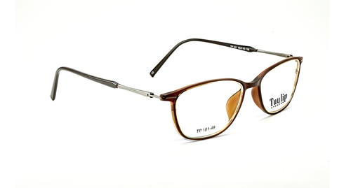 Acetate Tp-181 L. Brown Matte Frame