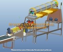 Double Head Cashew Peeling Machine