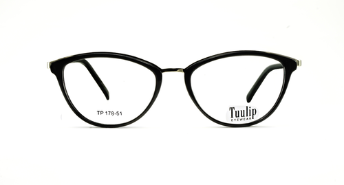 Acetate Tuulip Tp-178 Black Shine Frame