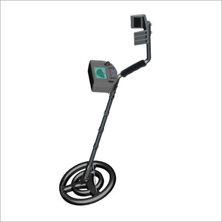 Black Deep Search Metal Detector