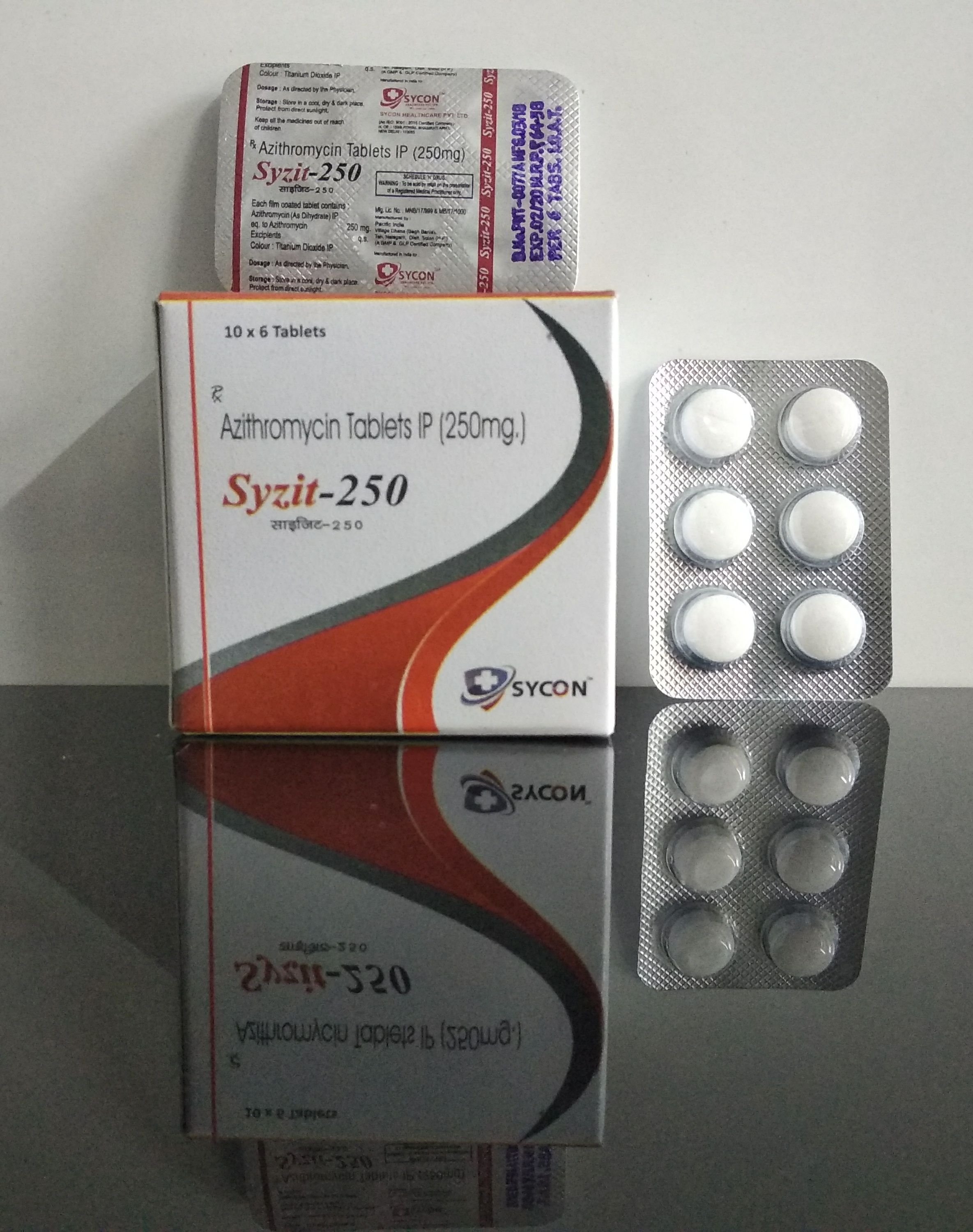 Azithromycin 250 mg Tablet Supplier and Distributor from