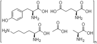 Glatiramer Acetate - C21h36n4o5, 420.53 G/mol | Water Soluble, >98% Purity, White Powder, Room Temperature Storage, For Relapsing-remitting Multiple Sclerosis