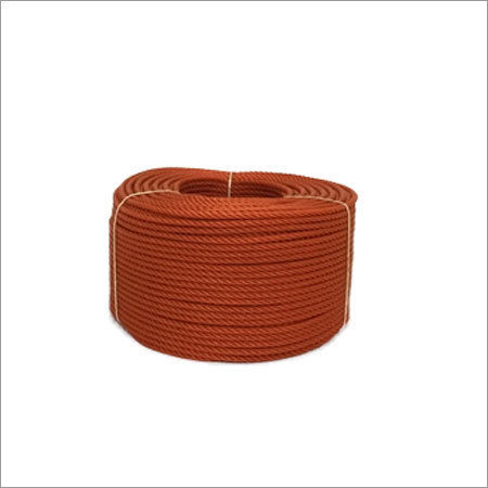 12 Mm Orange Color Pe Rope