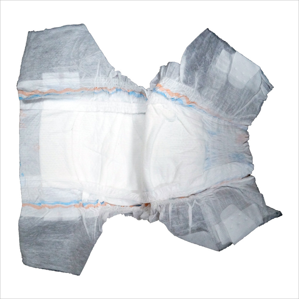 White Disposable Baby Diaper
