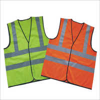 Green Orange Safety Jacket