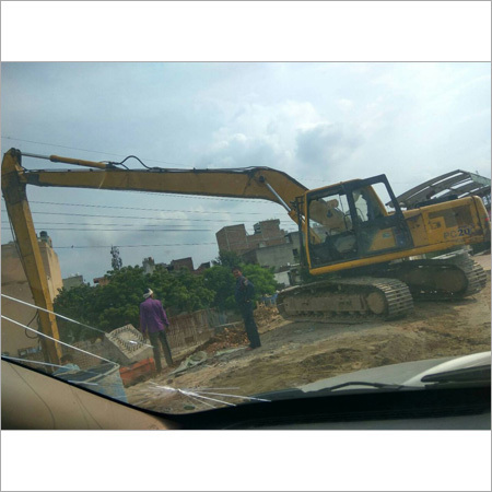 Komatsu Long Boom Excavator for Hiring & Rent