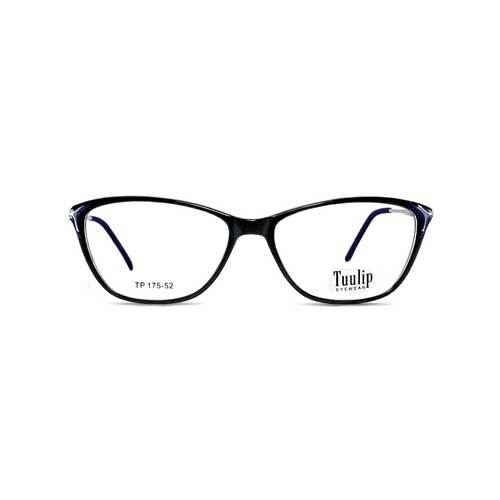 Acetate Tuulip Tp-175 Black & D. Blue Shine Frame