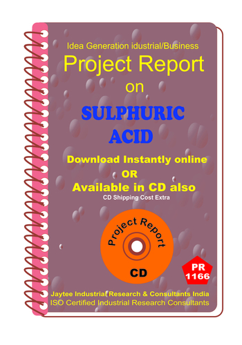 Sulphuric Acid manufacturing project Report ebook