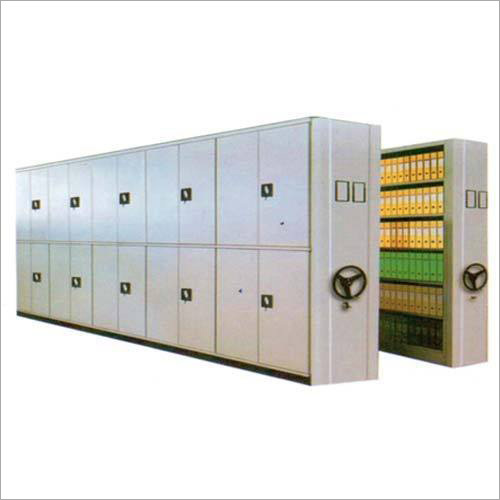 Mobile Rack - High Steel, Double Sided Shelves, Silver Plated Finish | Robust and Space Efficient Design, Rust Resistant, Maintenance Free