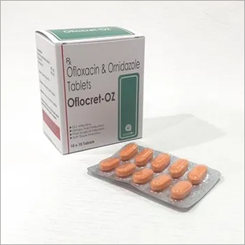 Ofloxacin 200mg  Ornidazole 500 mg