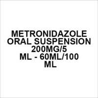 Metronidazole Oral suspension 200mg 5 ml - 60ml 100 ml