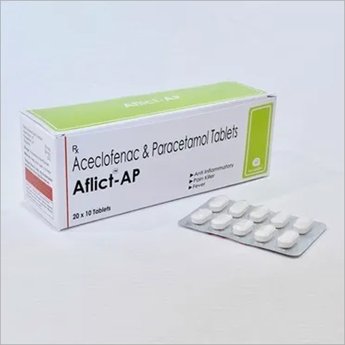 Aceclofenac 100mg+Paracetamol 325 mg