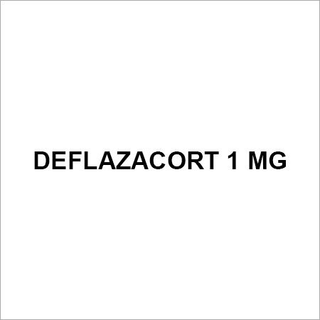 Deflazacort 1 Mg Application: Treat Duchenne Muscular Dystrophy