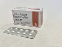 Diclofenac Potassium 50mg+Paracetamol 325mg+Seratiopeptidase(EC) 15mg