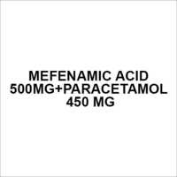 Mefanamic acid 500mg+Paracetamol 450 mg