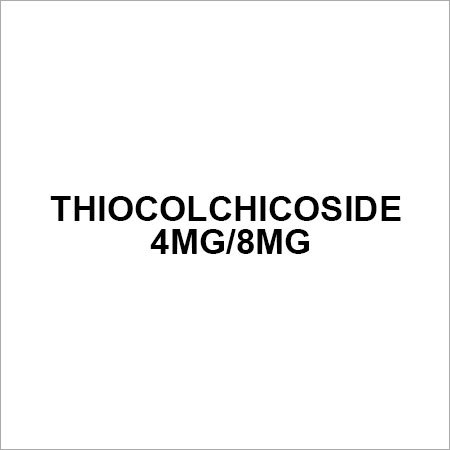 Thiocolchicoside 4mg 8mg