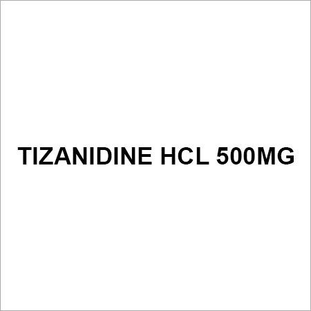 Tizanidine Hcl 500Mg Application: For Reduce Pain Sensations