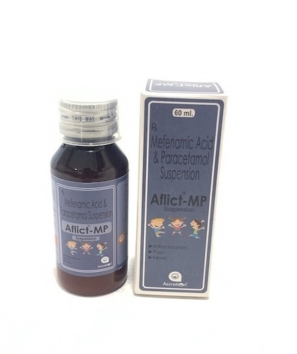 Mefanamic acid 50mg+Paracetamol 125mg 5ml - 60 ml