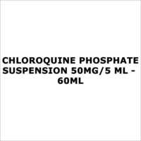 Suspensin 50mg del fosfato del Chloroquine 5 ml - 60ml