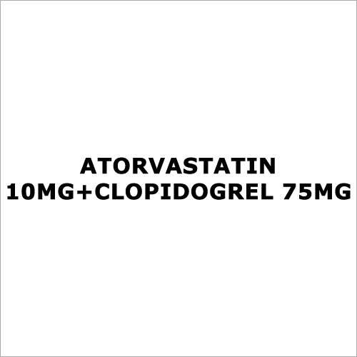 Atorvastatin 10mg+Clopidogrel 75mg