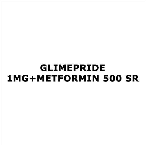 Glimepride 1mg+Metformin 500 SR