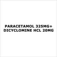Paracetamol 325mg+Dicyclomine HCL 20mg