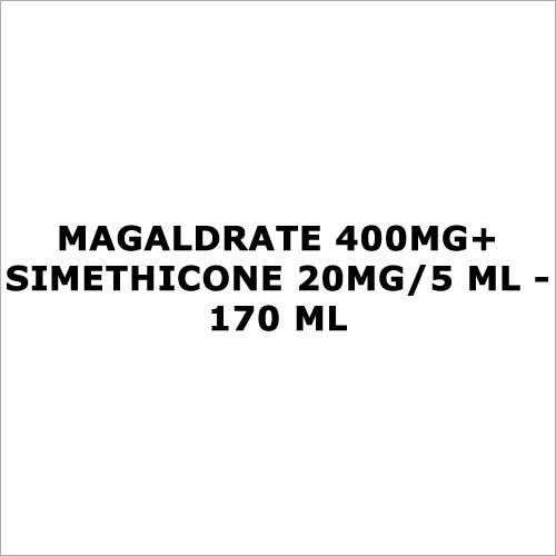 Magaldrate 400mg+Simethicone 20mg 5 ml - 170 ml