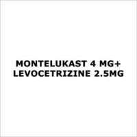 Montelukast 4 mg+Levocetrizine 2.5mg