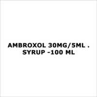 Ambroxol 30mg 5ml . Syrup -100 ml