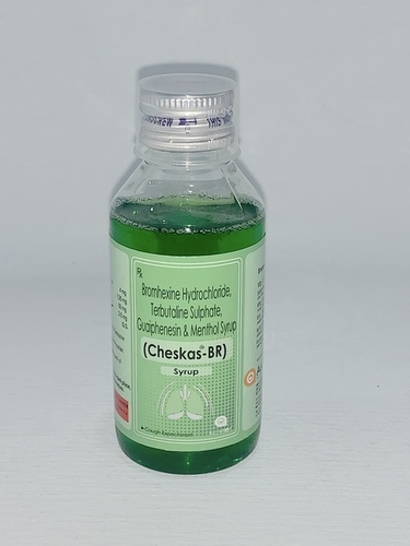 Bromhexine 4mg+Terbutaline 1.25mg+Guaiphenesin 50mg 5ml - 60ml 100ml