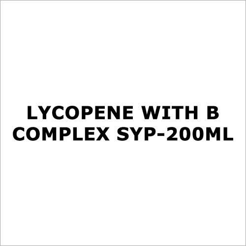 Lycopene With B Complex Syp-200Ml Liquid