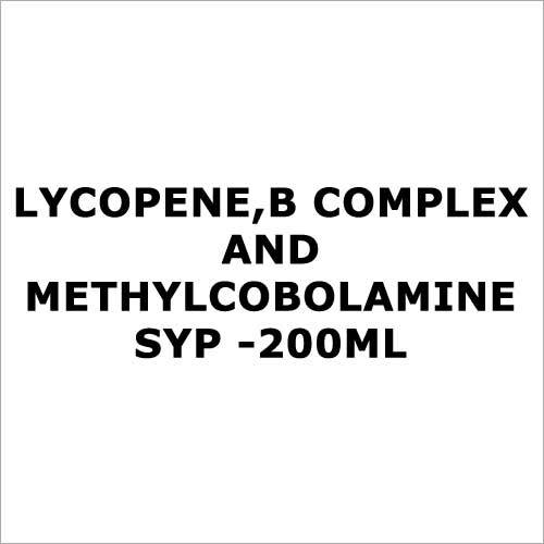 Lycopene,B complex and methylcobolamine syp -200ml